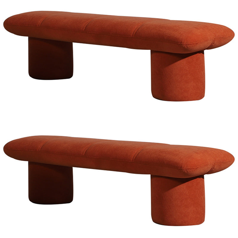 Modern Velvet Boucle Pouf Plain Rectangle Water Resistant Sherpa Pouf