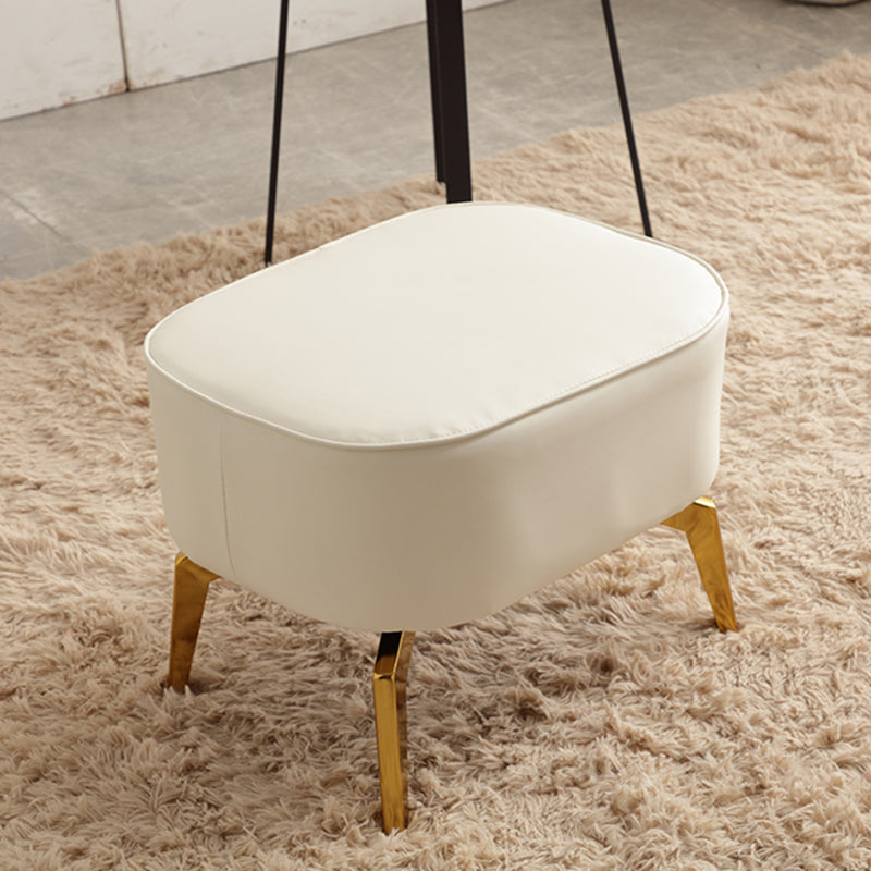 Modern Rocking Chair Metal Frame Doll Cotton Filling Spindle Rocker Chair