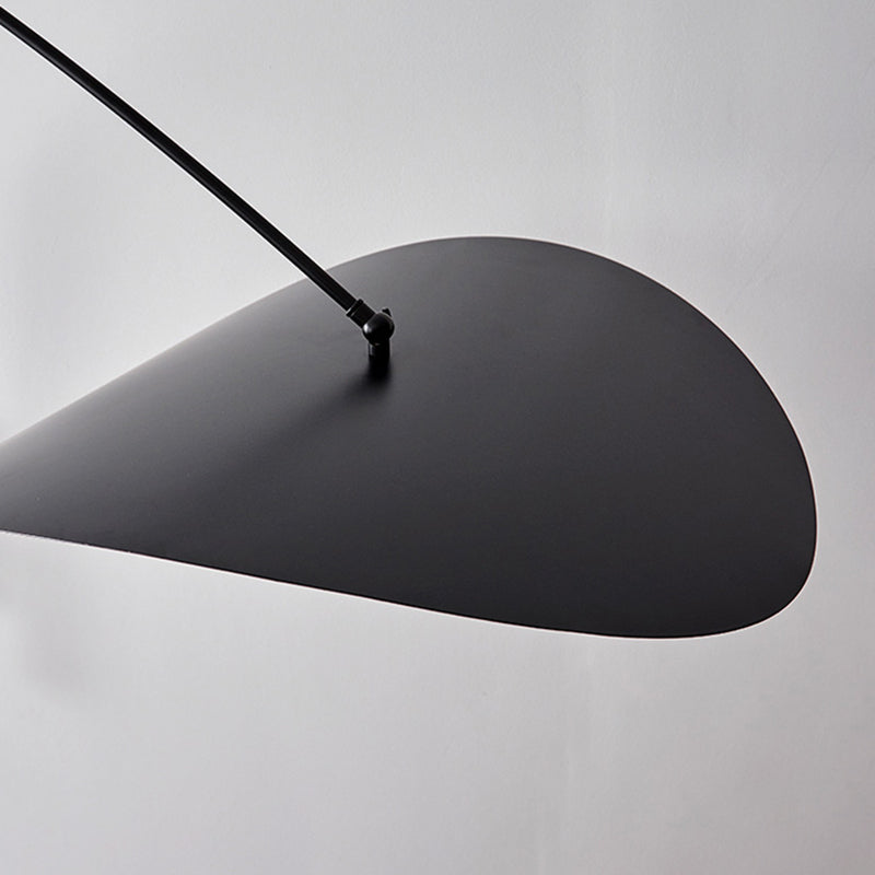 Nordic Style Metal Wall Light Long Arm 1 Light Wall Sconce for Dining Room