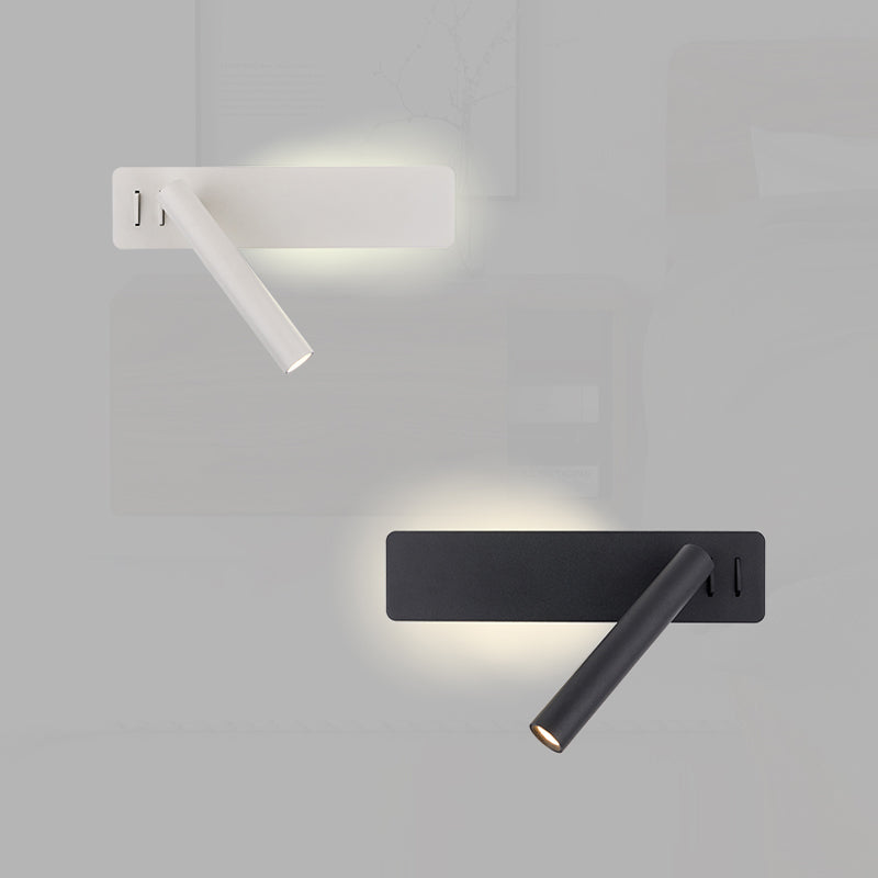 2 Light Led Sconce Light Fixture Simple Wall Light Fixture for Bedroom Reading Lamp