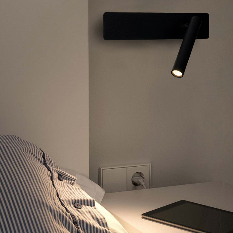 2 Light Led Sconce Light Fixture Simple Wall Light Fixture for Bedroom Reading Lamp