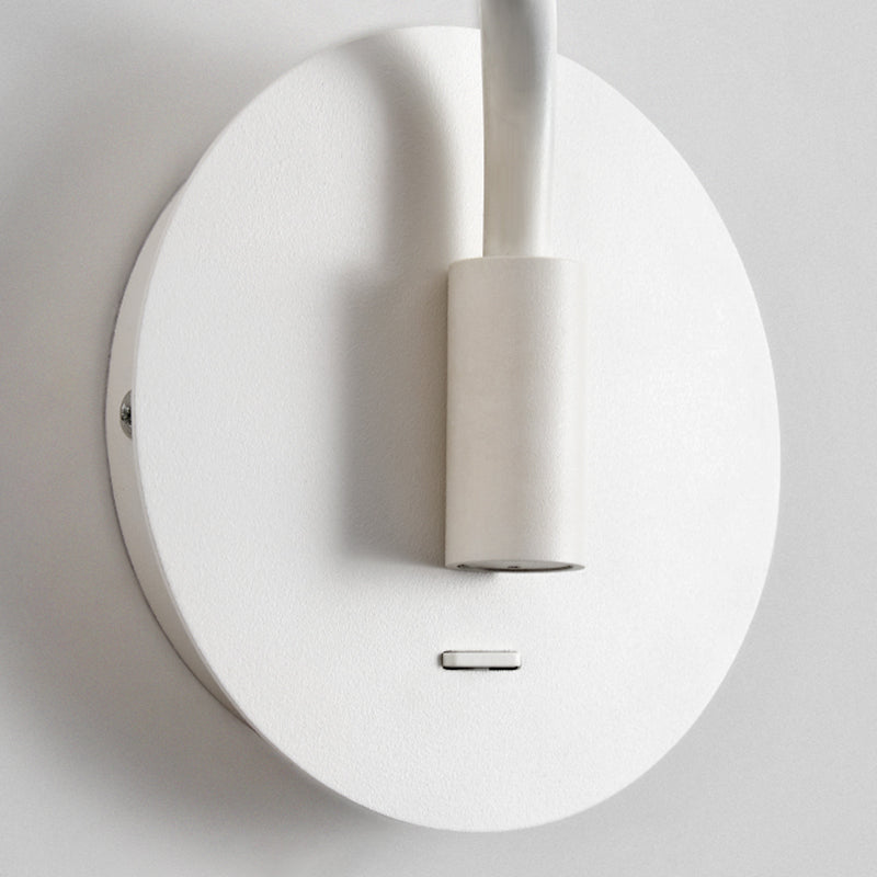 Nordic Style Metal Wall Light Swing Arm Wall Sconce for Bedroom