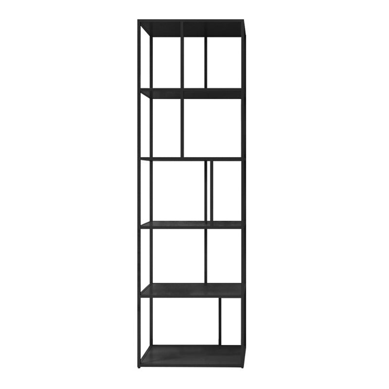 Metal Open Book Shelf Contemporary Home Shelf Bookcase with Shelves