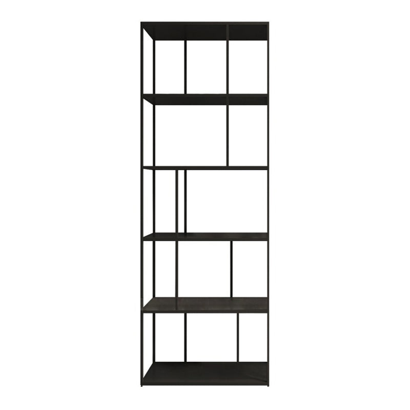 Metal Open Book Shelf Contemporary Home Shelf Bookcase with Shelves