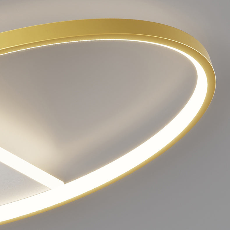 Ring Simplicity Lighting Fixture Gypsophila LED Flush Mounted Ceiling Lights
