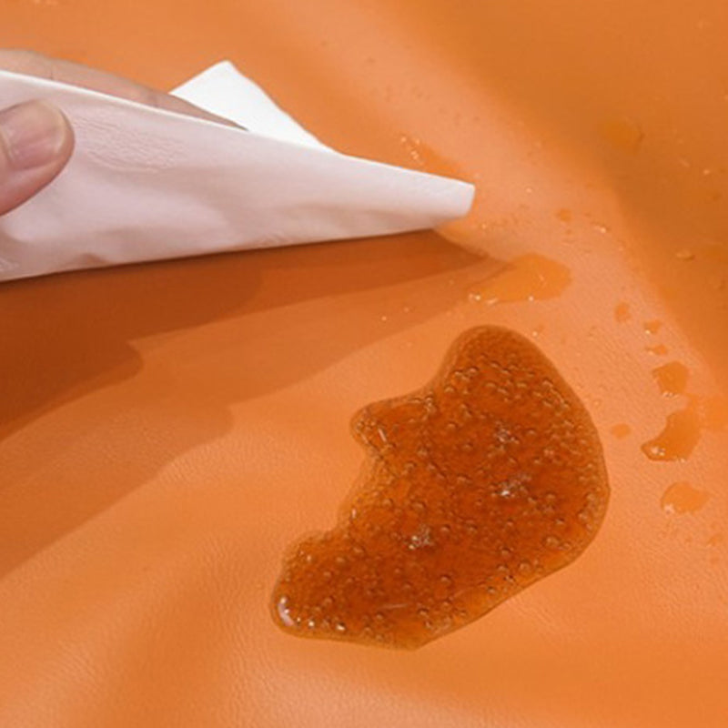 30.31" Wide Tuxedo Arm Sofa with Tight Back Modern Faux Leather Sofa