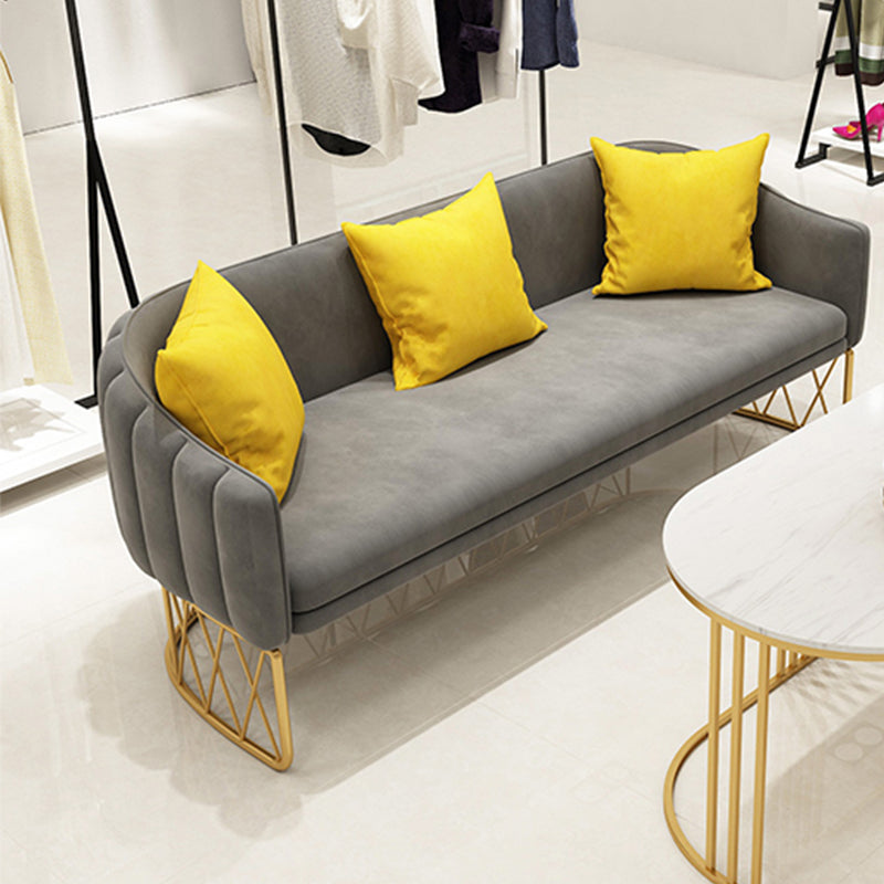 25.59" Wide Tuxedo Arm Sofa with Tight Back Modern Sofa for Living Room