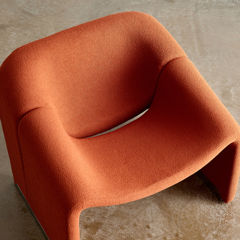 30.7"Wide Solid Color Armchair, Fixed Back Single Chair for Apartment