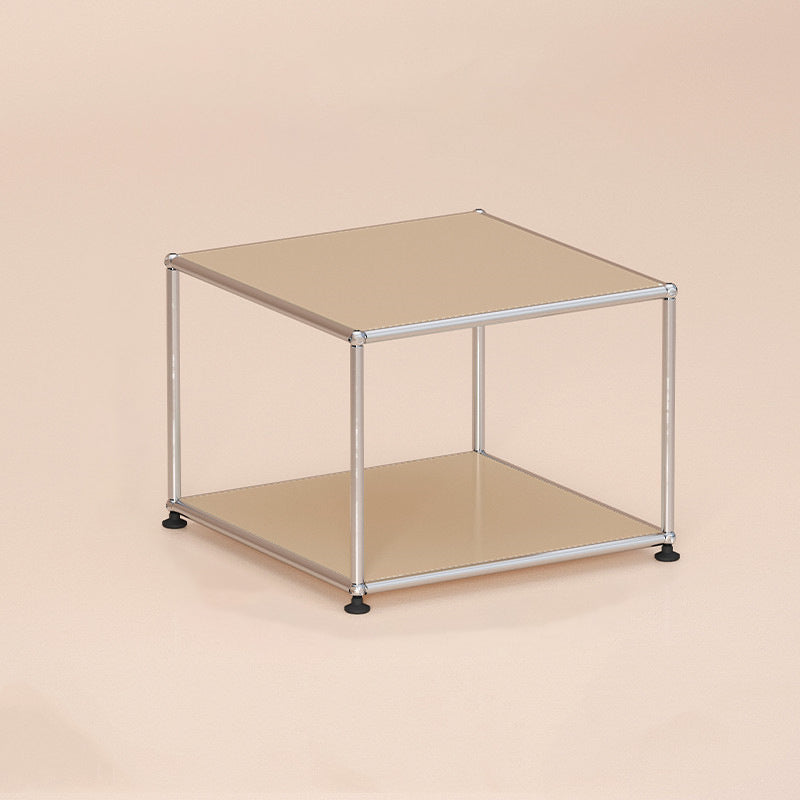 15.75" Tall Mid-century Style Coffee Cocktail Table Metal Coffee Table