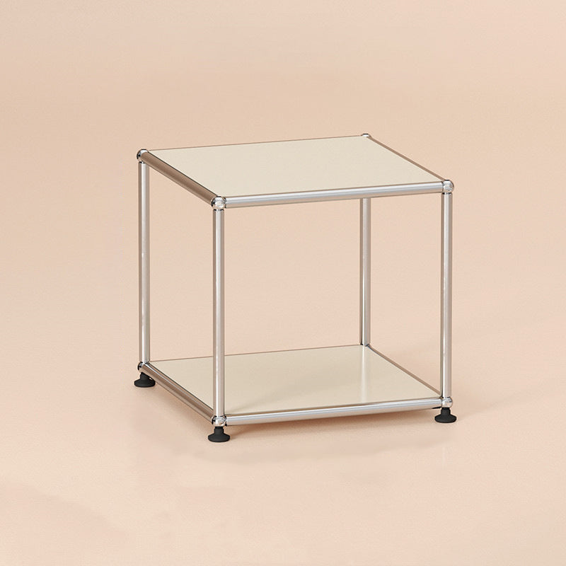 15.75" Tall Mid-century Style Coffee Cocktail Table Metal Coffee Table