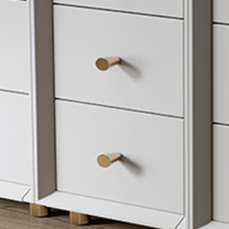 Contemporary 15.75" Wooden Chest, Rectangle Accent Chest with Drawers