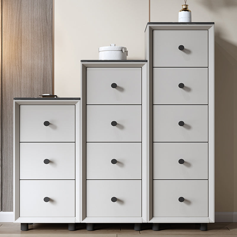 Contemporary 15.75" Wooden Chest, Rectangle Accent Chest with Drawers