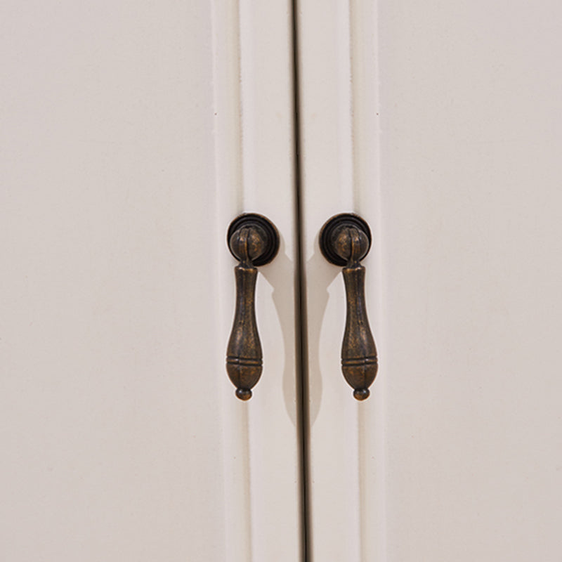 34.65"Tall Corner Cabinet, Contemporary Wooden Accent Cabinet