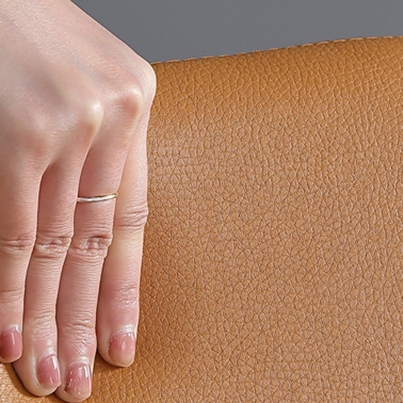 Contemporary Dining Chairs Faux Leather Armless Dining Chairs for Home