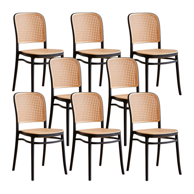 Scandinavian Counter Stool Plastic Furniture in Matte Finish for Indoor