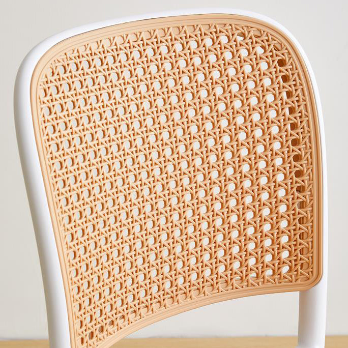 Scandinavian Counter Stool Plastic Furniture in Matte Finish for Indoor