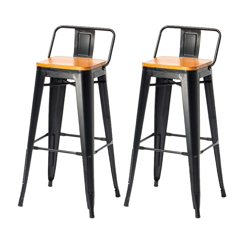 Industrial Metal Stool Metal Counter Stool in Matte Finish for Indoor