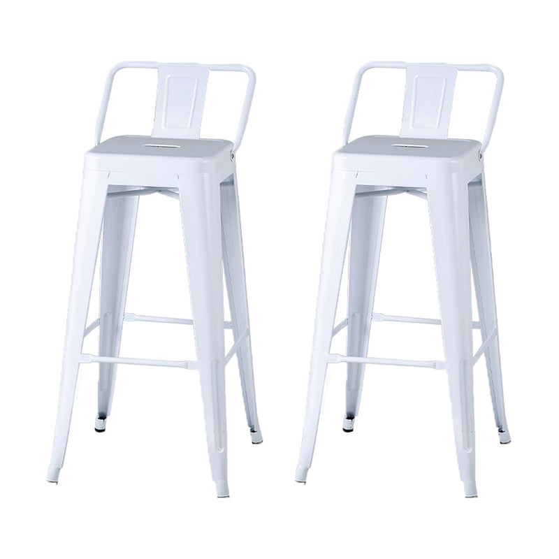 Industrial Metal Stool Metal Counter Stool in Matte Finish for Indoor