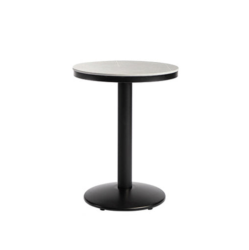 Industrial Round Bar Table Set 1/2/3 Pieces Sintered Stone Bar Table Set for Dining Room
