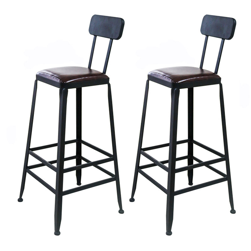 Modern Rectangular Pub Table Set 1/2/5/6 Pieces Wooden Counter Table with High Stools