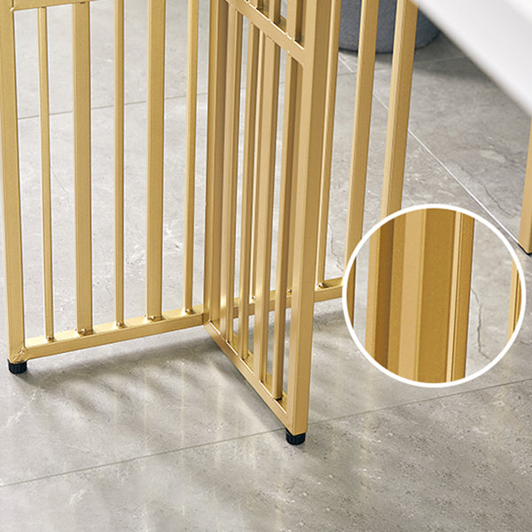 Wood Bar Table Traditional Luxury Rectangle Bar Counter Table with Double Pedestal