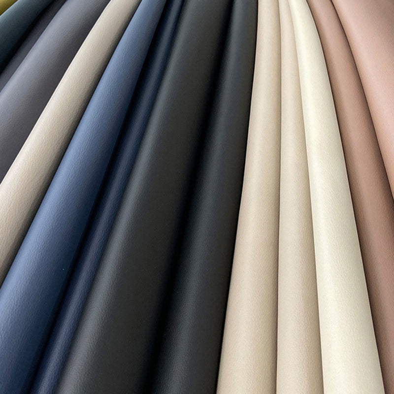 Orange Leather Round Standard Water Resistant Indoor Standard