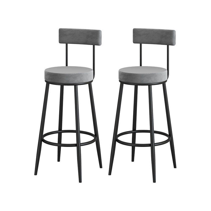 White Stone Bar Table Set 1/2/3 Pcs Free Form Bar Table with Armless Bar Stools