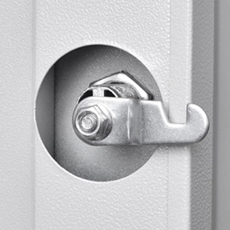 Contemporary Metal Wardrobe Freestanding Wardrobe Closet with Locks