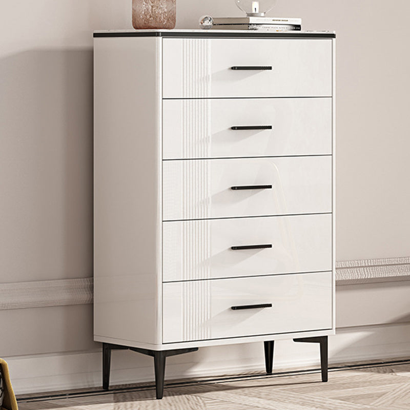 Contemporary Glam Storage Storage Chest White Storage Chest Dresser