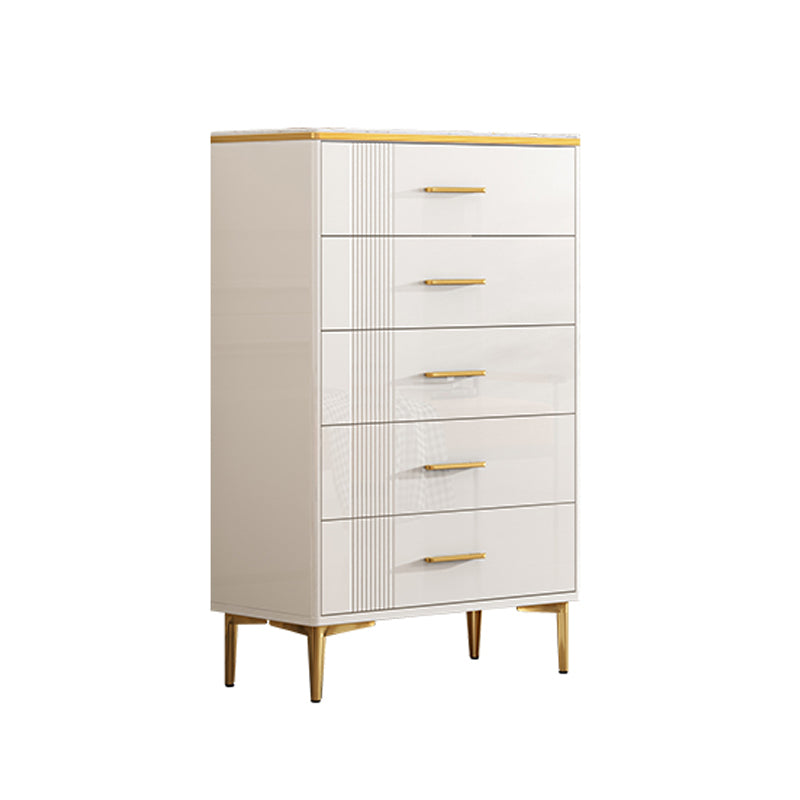 Contemporary Glam Storage Storage Chest White Storage Chest Dresser