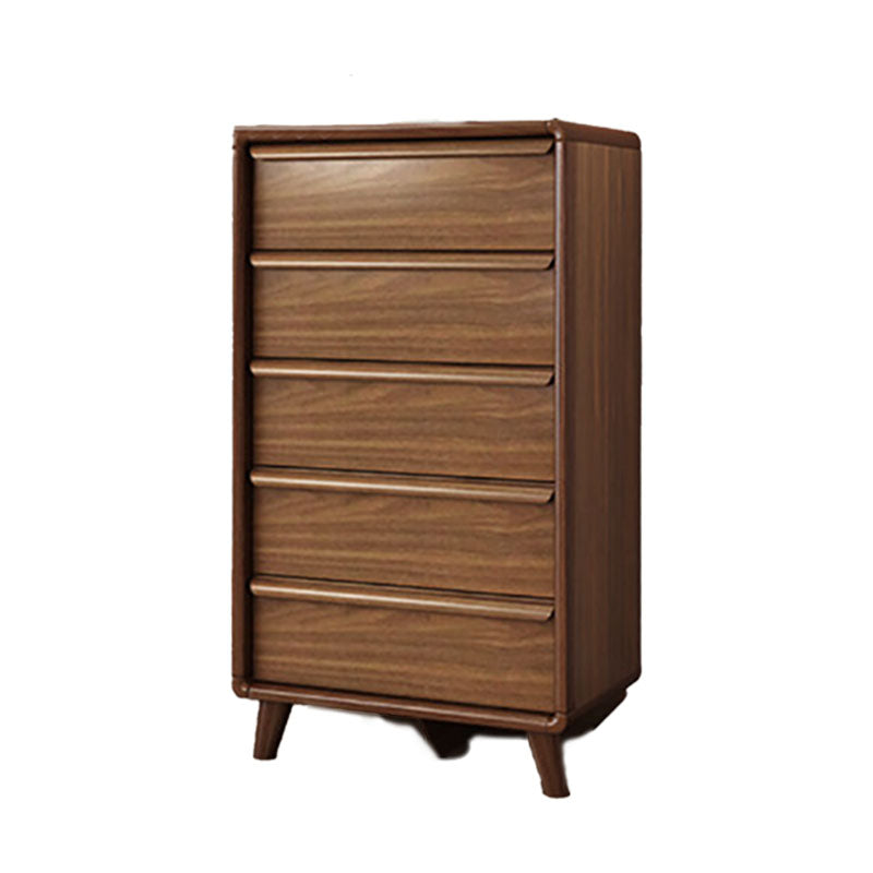 Contemporary Storage Chest Solid Wood Dresser with 3/4/5 Drawers