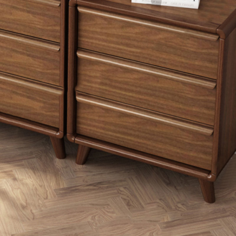 Contemporary Storage Chest Solid Wood Dresser with 3/4/5 Drawers