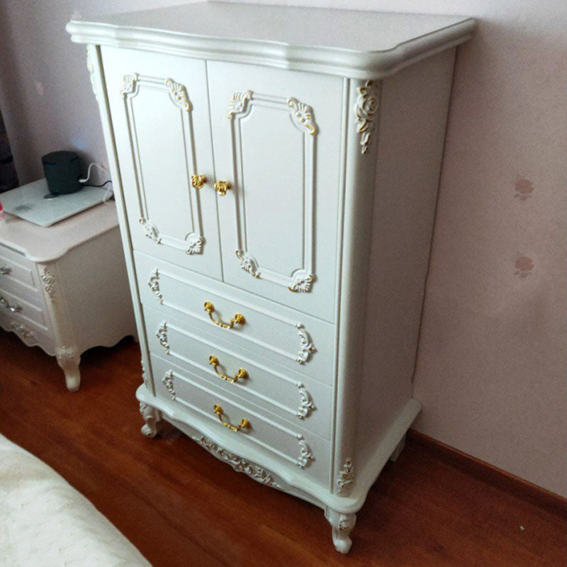 17.55-inch Width Storage Chest Traditional Dresser with 3/5/6 Drawers