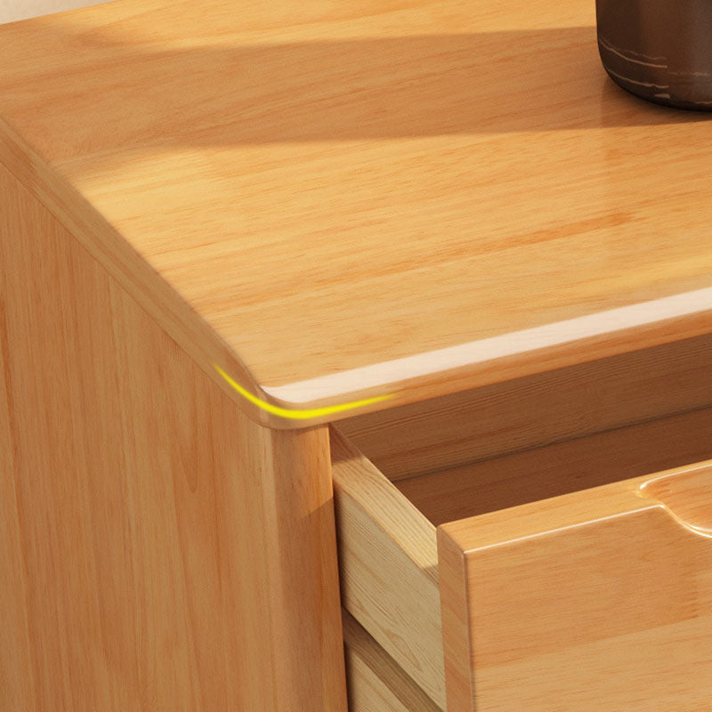 Contemporary Storage Chest Dresser Solid Wood Dresser with 5/6/7 Drawers