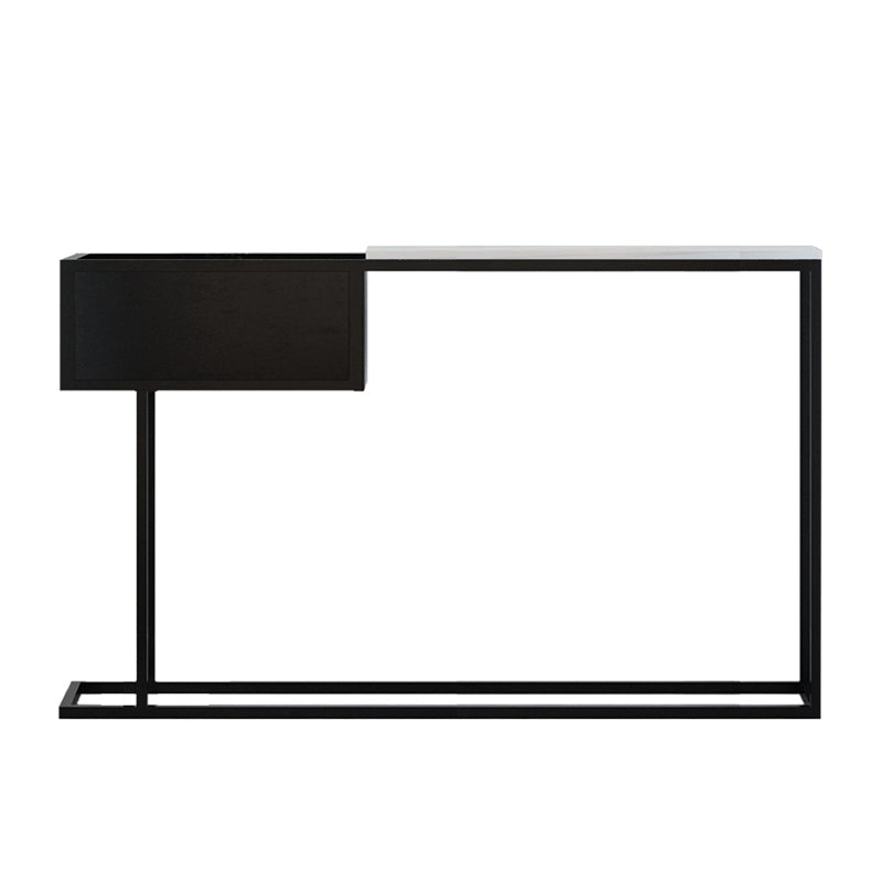 11.8 Inch Wide Contemporary Console Metal Rectangle Console Table