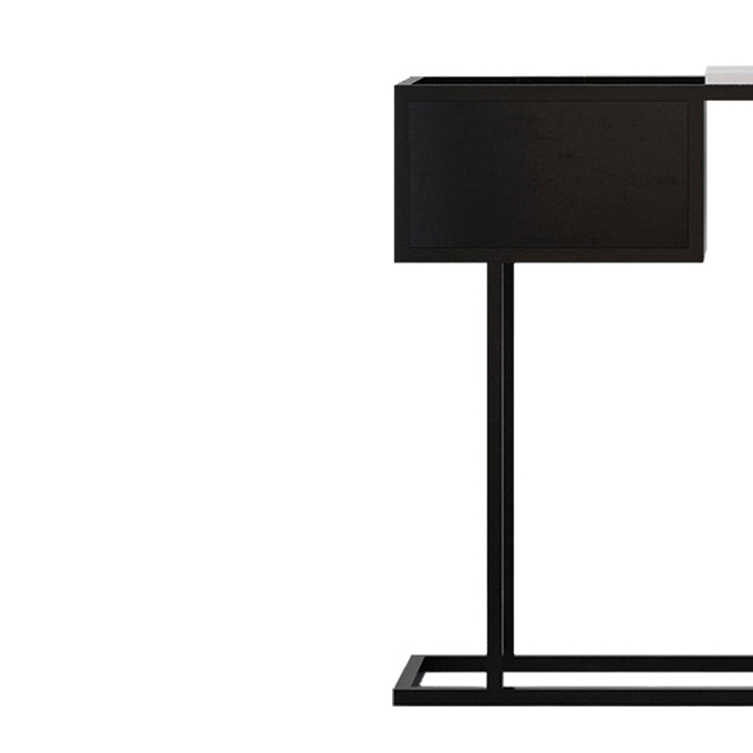 11.8 Inch Wide Contemporary Console Metal Rectangle Console Table