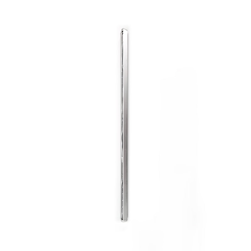 Modern Style Linear Shade Wall Sconce Metal 1 Light Wall Mounted Lighting in White