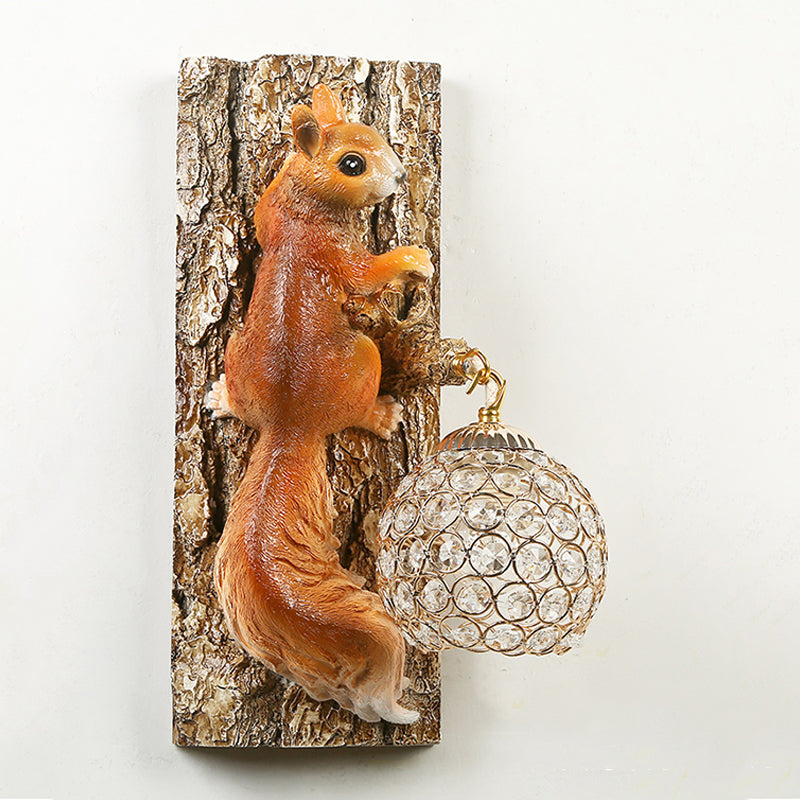 Modern Style Ball Sconce Light Fixtures Metal 1 Light Wall Lighting Ideas