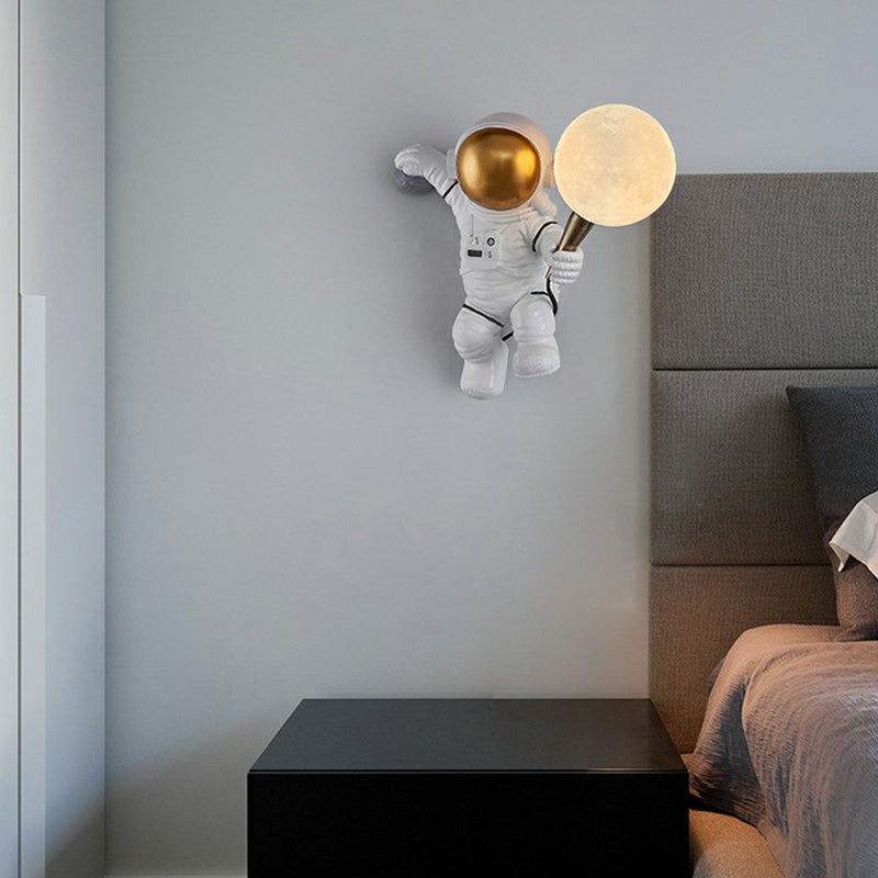 Modern Style Globe Sconce Light Fixtures Metal 1 Light Wall Lighting Ideas