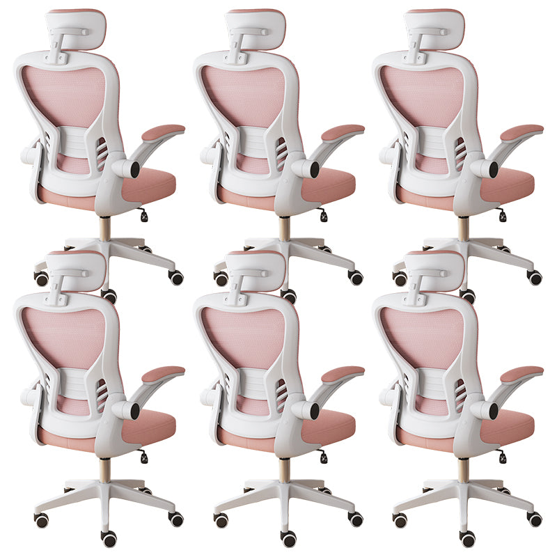 18"W Contemporary Office Chair Slide Breathable AirGrid Desk Chair