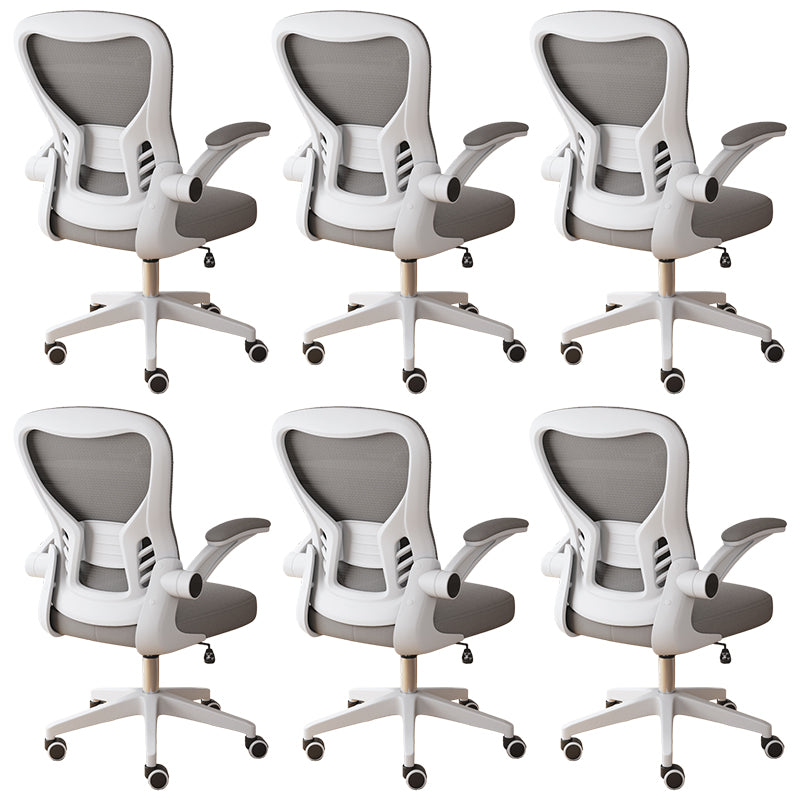 18"W Contemporary Office Chair Slide Breathable AirGrid Desk Chair