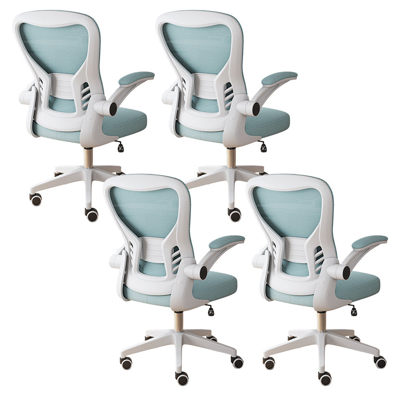 18"W Contemporary Office Chair Slide Breathable AirGrid Desk Chair