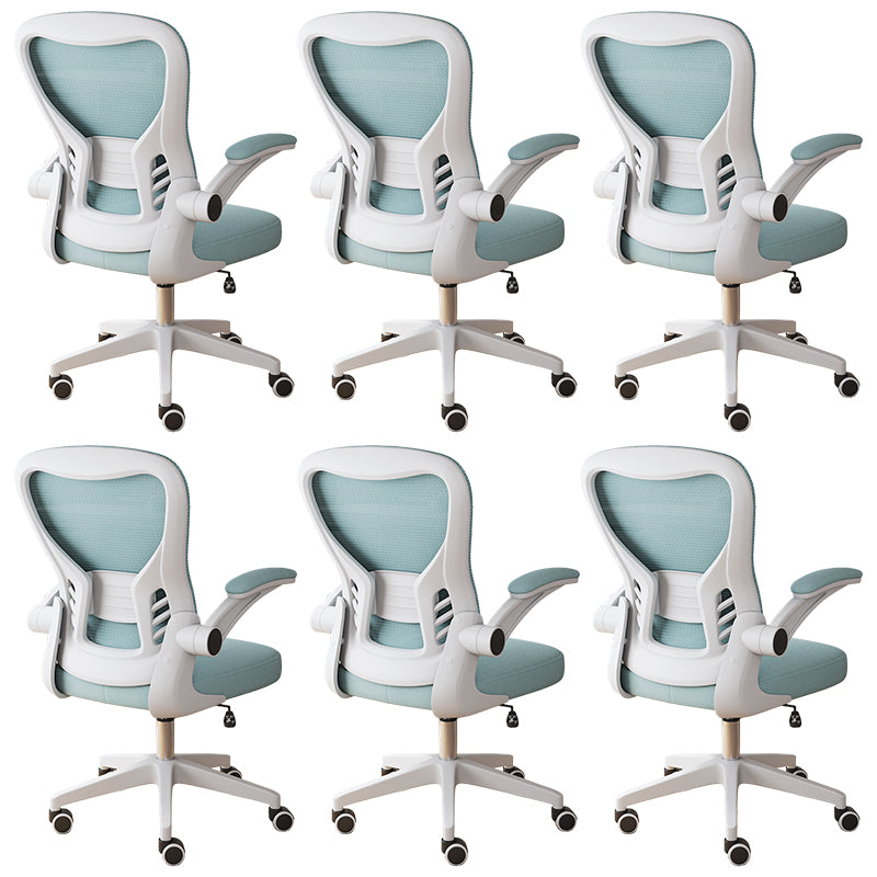 18"W Contemporary Office Chair Slide Breathable AirGrid Desk Chair