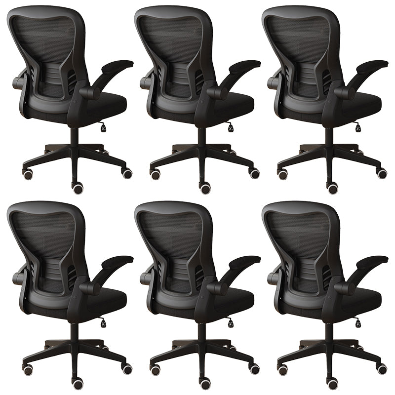 18"W Contemporary Office Chair Slide Breathable AirGrid Desk Chair