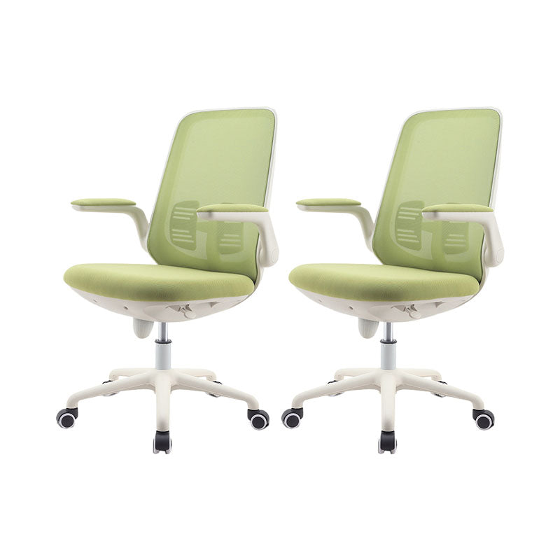 Contemporary Office Chair Mid-Back Tilt Mechanism Desk Chair