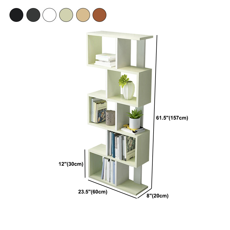 Contemporary Open Book Shelf Home Shelf Bookcase With Shelves