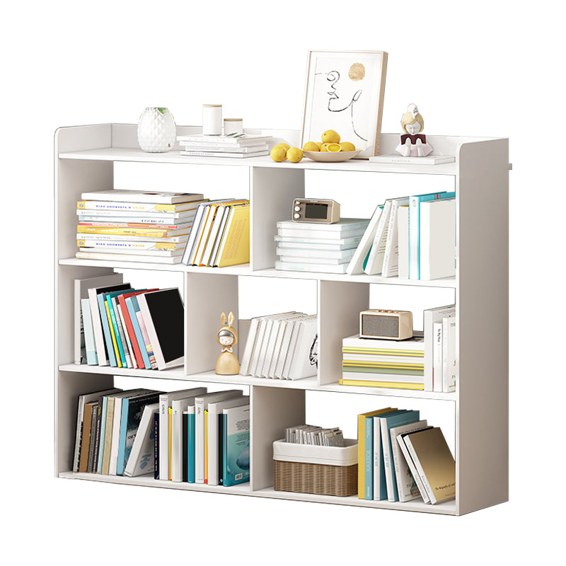 35"H Contemporary Bookcase Etagere Book Shelf Engineered Wood for Study Room