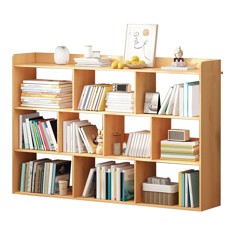 35"H Contemporary Bookcase Etagere Book Shelf Engineered Wood for Study Room