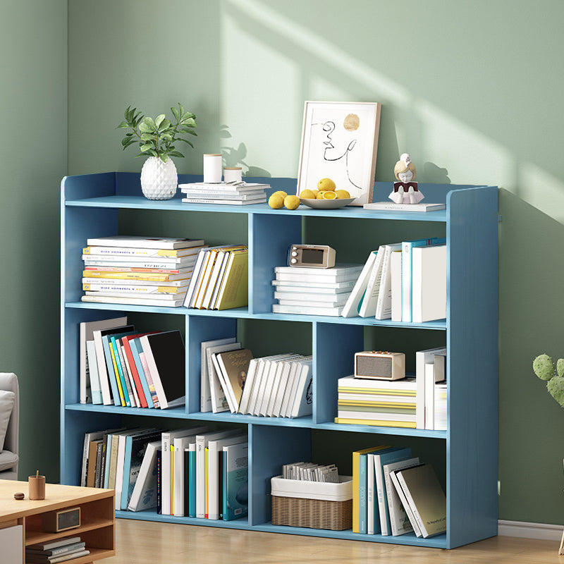 35"H Contemporary Bookcase Etagere Book Shelf Engineered Wood for Study Room