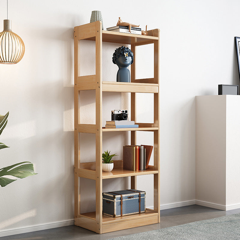 Open Shelf Storage and Display Shelves Bookcase Modern Wooden Bookshelf for Living Room